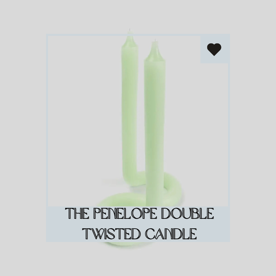 The Penelope Double Twisted Candle